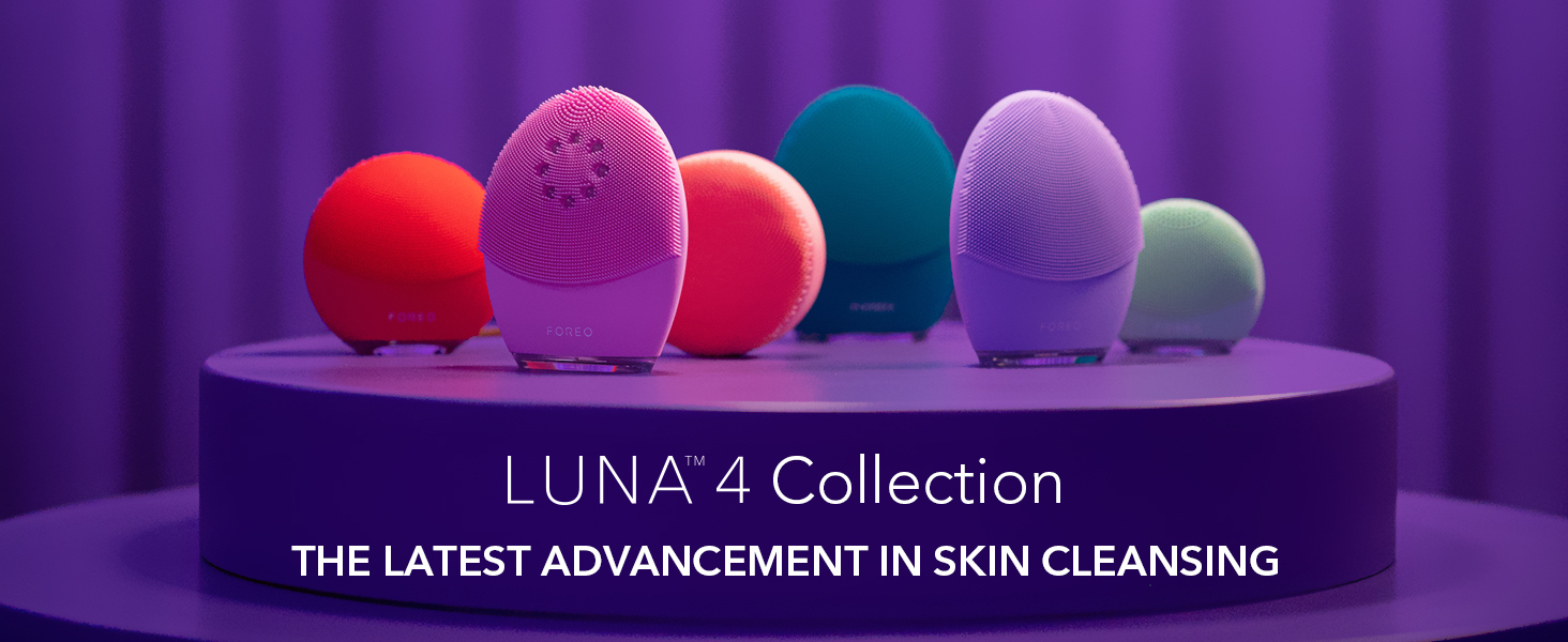 Amazon.com: FOREO LUNA 4 mini Face Cleansing Brush & Face Massager